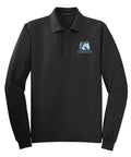 CPMS Faculty Long Sleeve Silk Touch Polo front