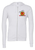 BELLA+CANVAS Unisex Sponge Fleece Full-Zip Hoodie front