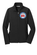 911 Embroidered Ladies Core Soft Shell Jacket front