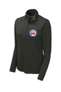 911 Embroidered Ladies Endeavor 1/4-zip Pullover front