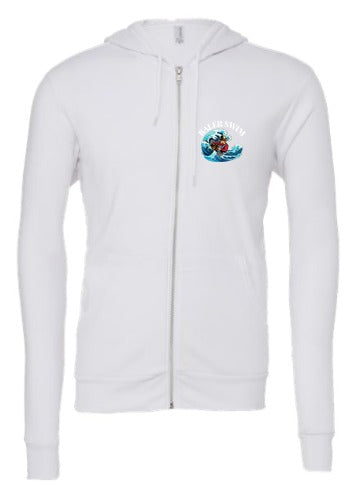 BELLA+CANVAS Unisex Sponge Fleece Full-Zip Hoodie front