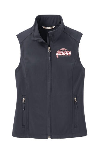 Hollister Heat Softball Ladies Core Soft Shell Vest front