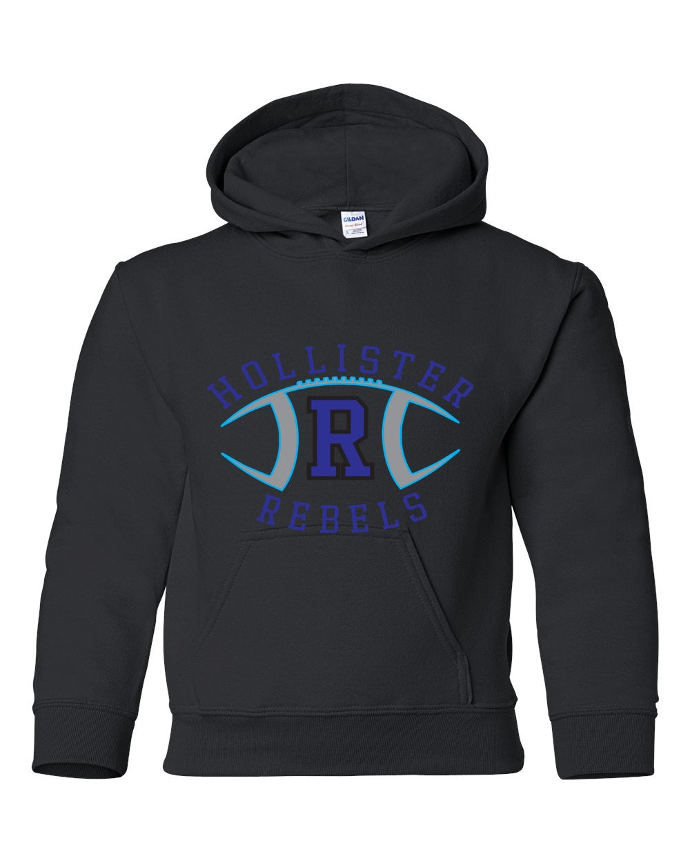 Hollister Rebels Youth Heavy Blend Hooded Sweatshirt front