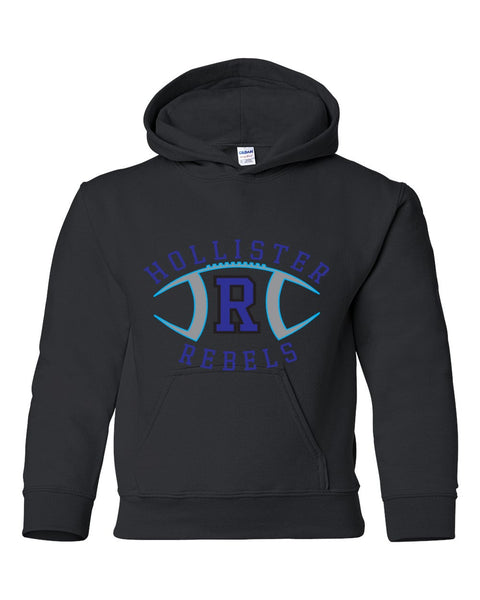 Hollister Rebels Youth Heavy Blend Hooded Sweatshirt front