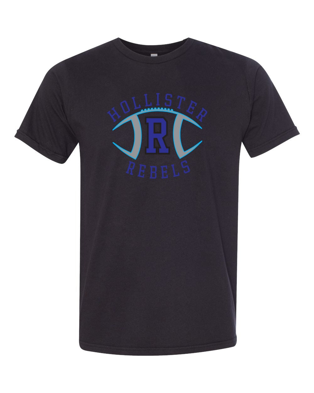 Hollister Rebels Adult Heavy Cotton T Shirt front