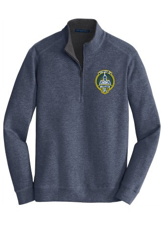 Port Authority Interlock 1/4-Zip front