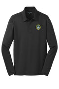 Port Authority Silk Touch Performance Long Sleeve Polo front
