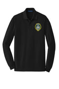 Port Authority EZCotton Long Sleeve Polo front