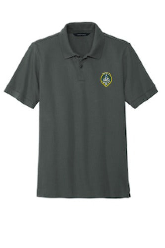 MERCER+METTLE Stretch Heavyweight Pique Polo MM1000 front