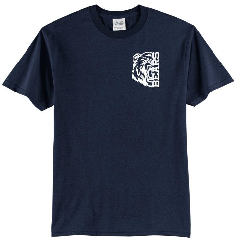 Monterey DLI Bear Back- 50/50 Cotton/poly T-shirt front