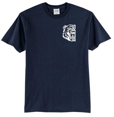 Monterey DLI Bear Back- 50/50 Cotton/poly T-shirt front