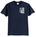 Monterey DLI Bravo Back- 50/50 Cotton/poly T-shirt front