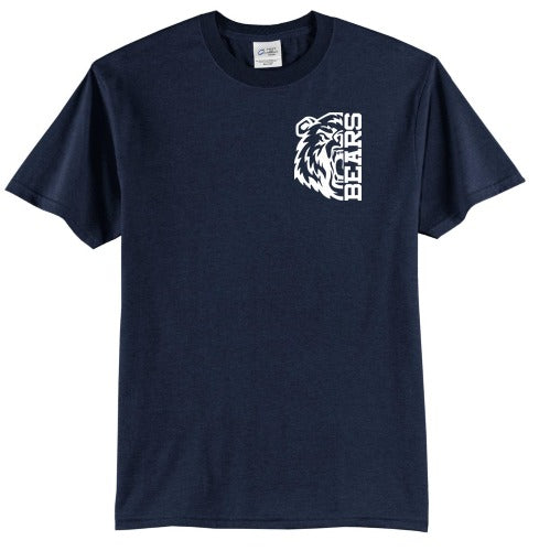 Monterey DLI Bravo Back- 50/50 Cotton/poly T-shirt front