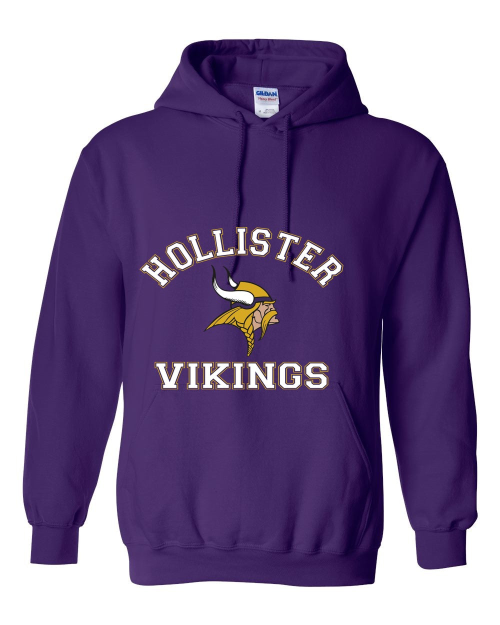 Hollister Vikings Heavy Blend Hooded Sweatshirt front