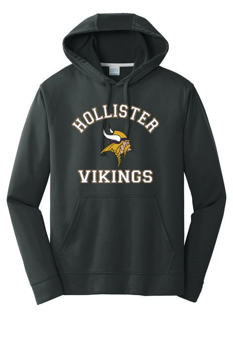 Hollister Vikings Performance Fleece Pullover Hooded Sweatshirt front