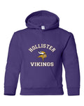 Hollister Vikings Youth Heavy Blend Hooded Sweatshirt front