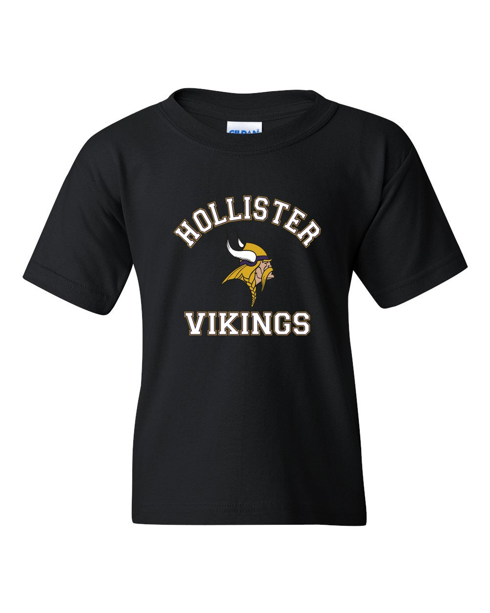 Hollister Vikings Youth Heavy Cotton T Shirt front