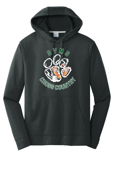 CC- Port & Company Performance Fleece Pullover Hooded Sweatshirt front