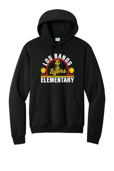 Los Banos Elementary Classic Pullover Hooded Sweatshirt front