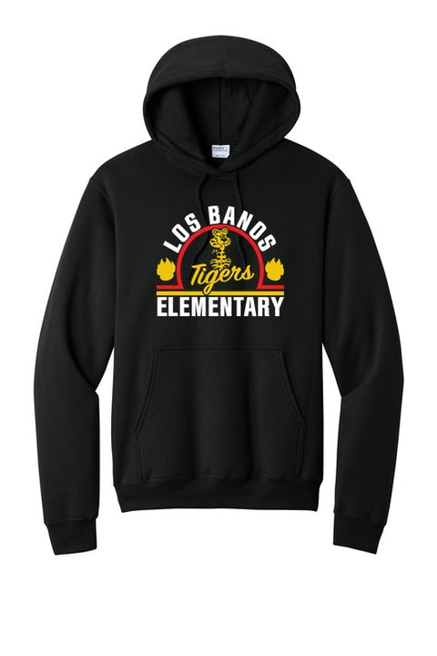 Los Banos Elementary Classic Pullover Hooded Sweatshirt front