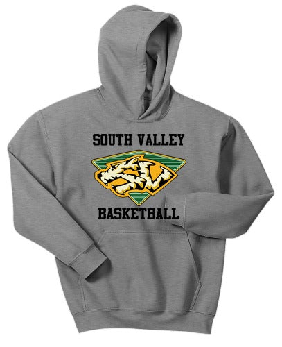 Basketball- Youth Gildan Heavy Blend Hooded Sweatshirt front