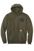 Carhartt Midweight Hooded Sweatshirt - Morgan Hill PD front