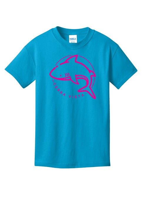 Cerra Vista Elementary School Port Company Youth 100 Cotton T Shirt front