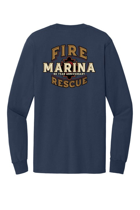 Marina Fire Tall Long Sleeve Essential Tee back