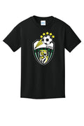Soccer- Port Company Youth 100 Cotton T Shirt front