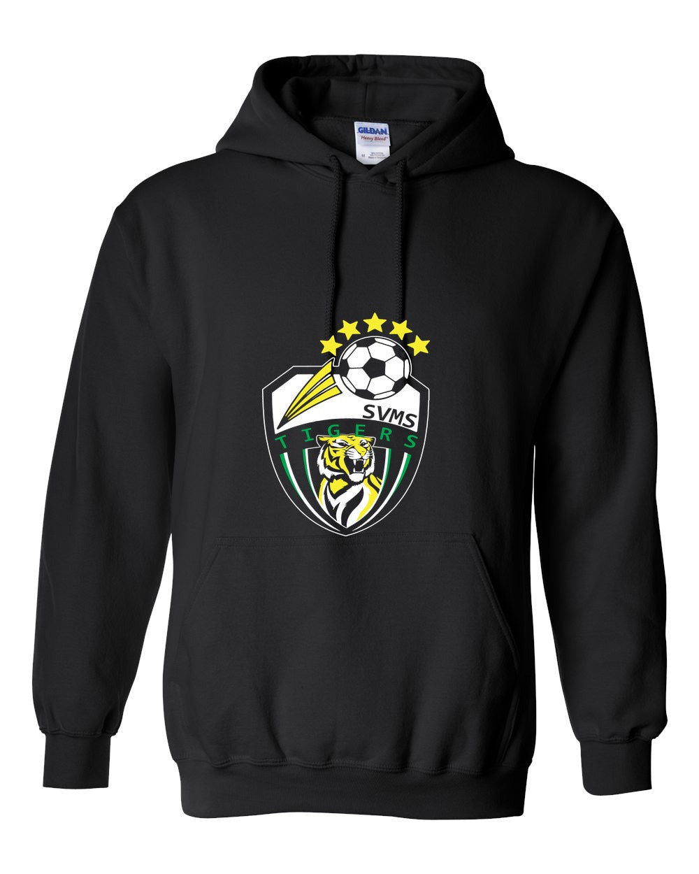 Soccer- Gildan Heavy Blend Hooded Sweatshirt front