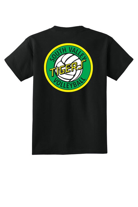 Volleyball- Port Company Youth 100 Cotton T Shirt back