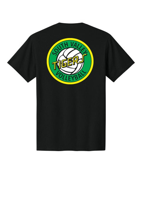 Volleyball- Port & Company 5.4-oz 100% Cotton T-Shirt back