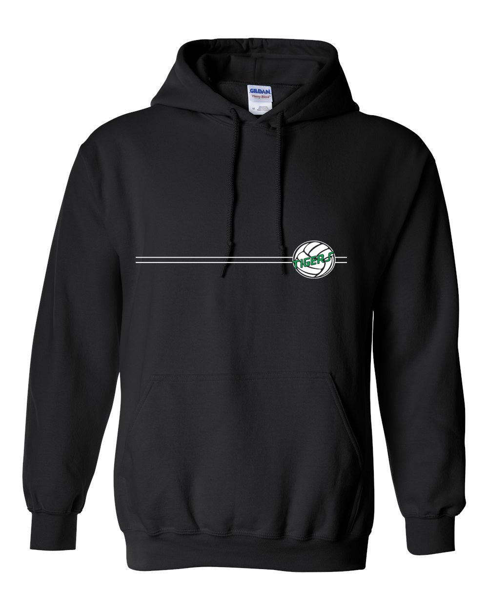 Volleyball- Gildan Heavy Blend Hooded Sweatshirt front