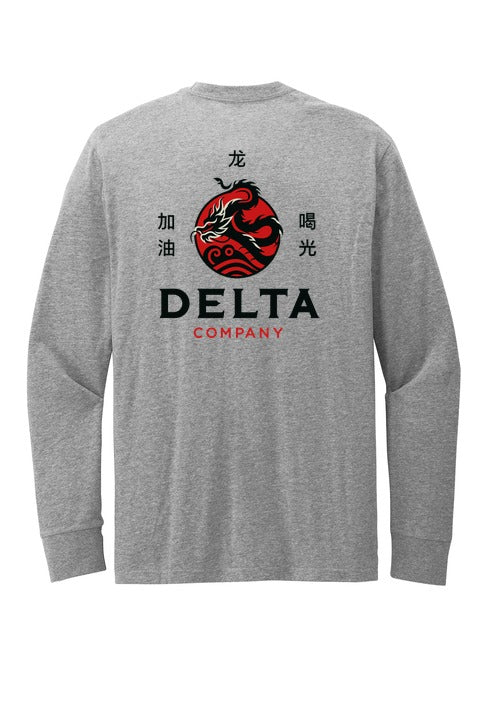 Delta Company Perfect Blend Cvc Long Sleeve Tee back