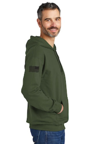 Marina Fire Pullover Hooded Sweatshirt sleeveright