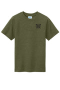 Marina Fire Youth Tri-blend Tee front