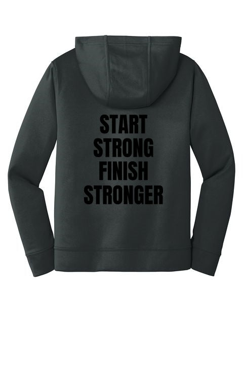 Port & Company Youth Performance Fleece Pullover Hooded Sweatshirt back
