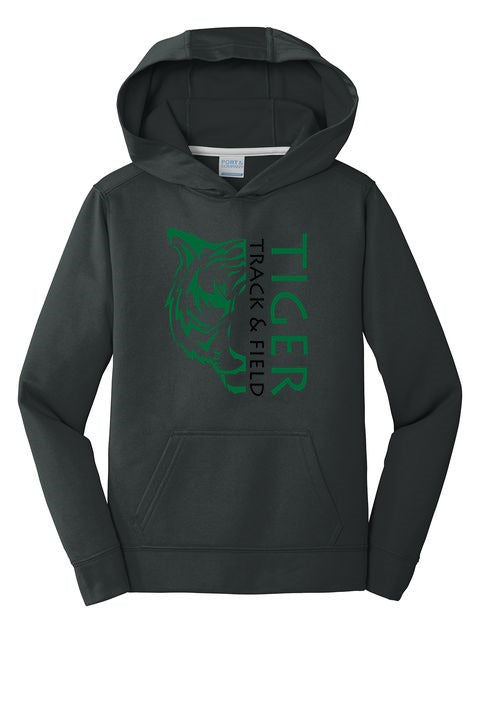 Port & Company Youth Performance Fleece Pullover Hooded Sweatshirt front