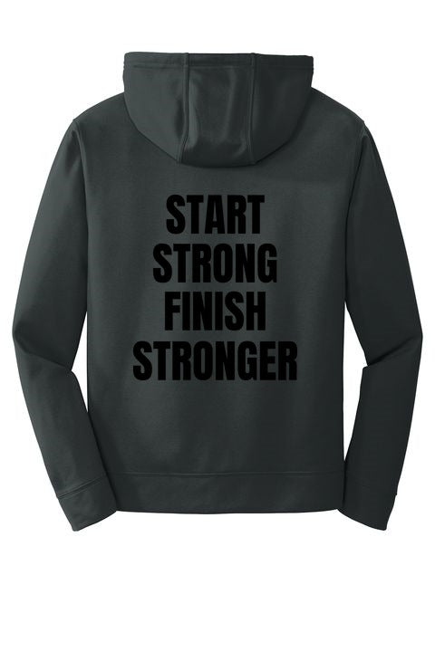 Port & Company Performance Fleece Pullover Hooded Sweatshirt back