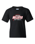Hollister Heat Softball Youth Heavy Cotton T Shirt front