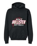 Hollister Heat Softball Youth Midweight Fleece Hoodie front