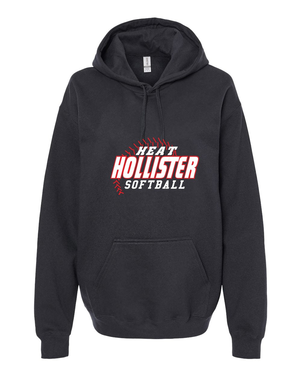 Hollister Heat Softball Pullover Hooded Sweatshirt front