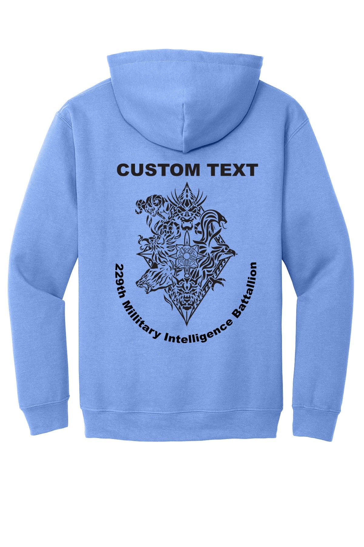 Gildan Heavy Blend Hooded Sweatshirt back