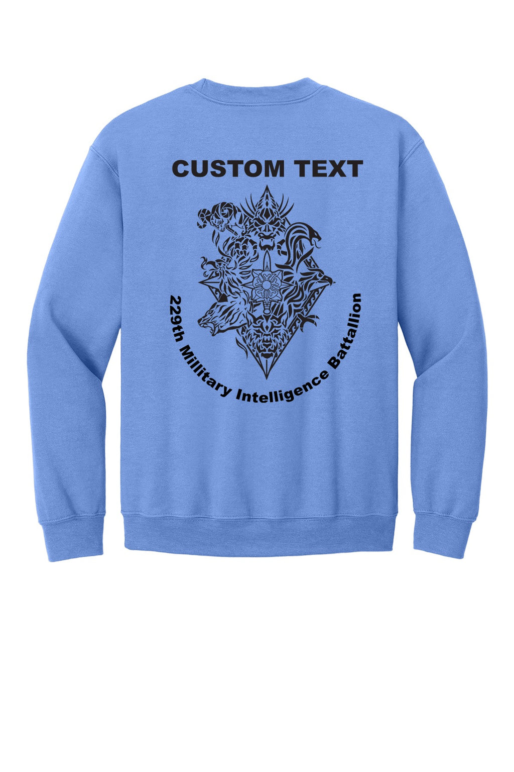Gildan Heavy Blend Crewneck Sweatshirt back