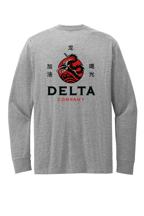 Delta Cadre Perfect Blend Cvc Long Sleeve Tee back