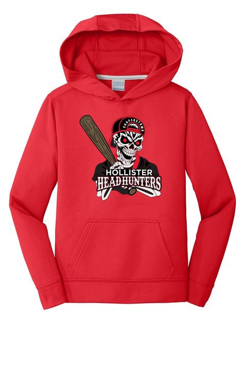 Port & Company Youth Performance Fleece Pullover Hooded Sweatshirt front