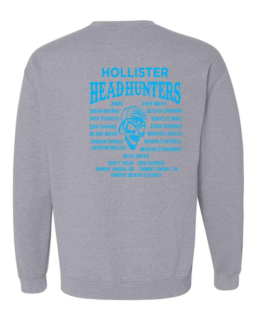 Gildan Heavy Blend Crewneck Sweatshirt back