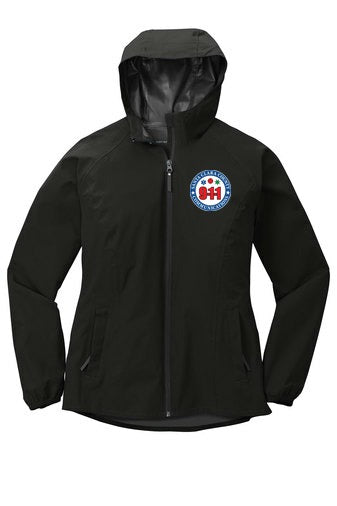 911 Ladies Essential Rain Jacket front