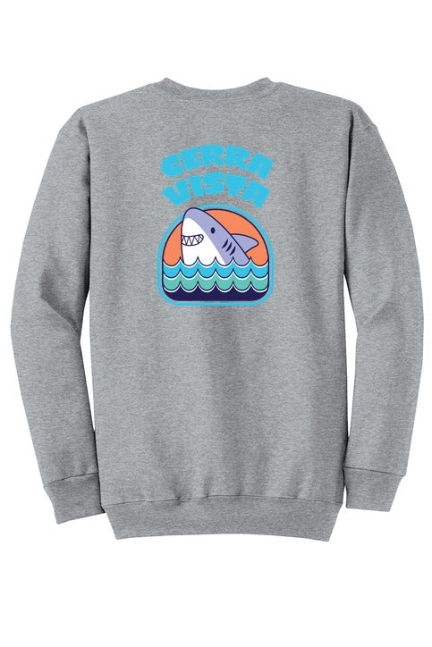 Cerra Vista Elementary School Classic Crewneck Sweatshirt back