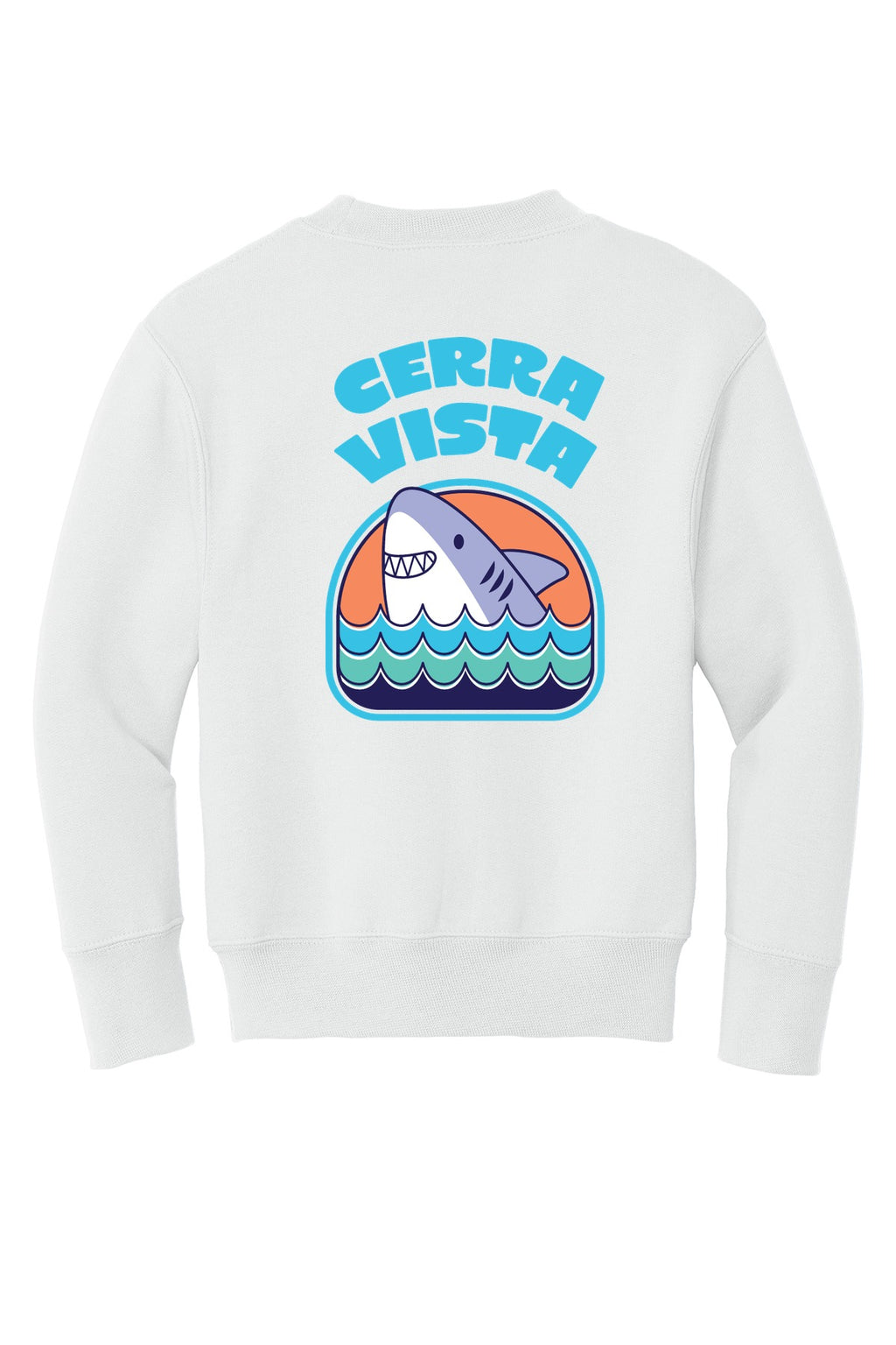 Cerra Vista Elementary School Youth Crewneck Sweatshirt back